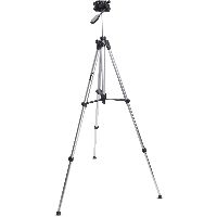 InLine® Stativ für Digitalkameras und Videokameras, Aluminium, silber 48018