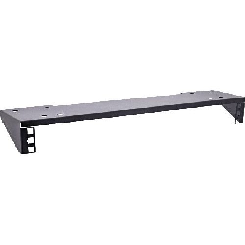 InLine® 19 Rack zur Untertisch-Montage, 1HE, schwarz 19105A