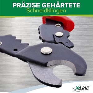 InLine® Kabelcutter Zange zum Schneiden von Photovoltaik Solarkabel bis 6mm² 94102