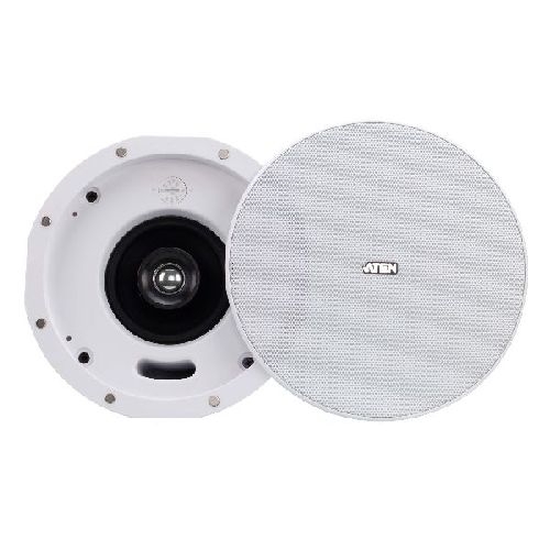 ATEN AS104 4-Koaxial-Deckenlautsprecher, 1 Paar, weiß 60662N