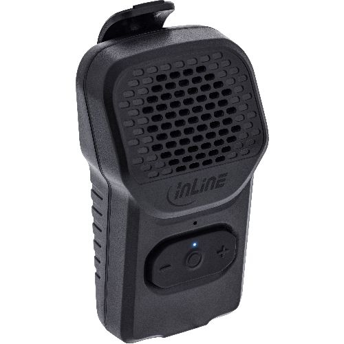 InLine® ClipTone, tragbarer Bluetooth Lautsprecher, Clip, Freisprecheinrichtung 55383