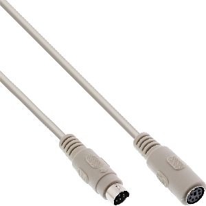 InLine® PS/2 Verlängerung, Stecker / Buchse, 5m 13345