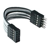 InLine® USB 2.0 Verl., intern, 2x 5pol Pfostenstecker auf Pfostenbuchse, 0,05m 33440K