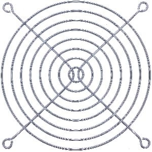 InLine® Lüftergitter Metall, verchromt, 120x120mm 33370