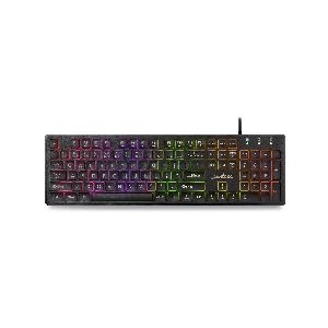 Perixx PERIBOARD-317RGB, US, beleuchtete Tastatur, kabelgebunden, schwarz 57155V