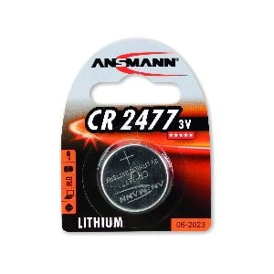 ANSMANN 1516-0010 Knopfzelle CR2477 3V Lithium 01055