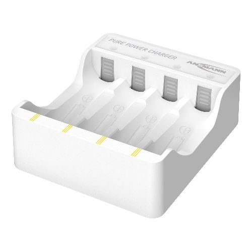 ANSMANN 1001-0181 Ladegerät für 4 Pure Power Li-Ion Akkus, USB-C 01052H