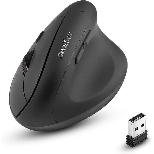 Perixx PERIMICE-608II, Kabellose Maus im Ergo Design 57238I