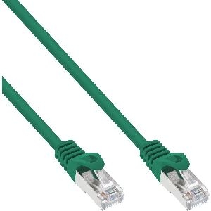 InLine® Patchkabel, SF/UTP, Cat.5e, grün, 5m 72505G