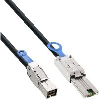 InLine® externes Mini SAS HD Kabel, SFF-8644 zu SFF-8088, 6Gb/s, 1m 27639B