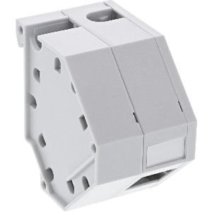 InLine® Keystone SNAP-In LWL Keystone Modulhalter, 1-fach für Hutschiene 76203C