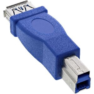 InLine 35300D InLine® USB 3.0 Adapter, Buchse A auf Stecker B
