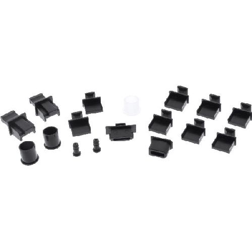 InLine® Staubschutz-Set, für PC-Schnittstellen, 17-teilig 59941K