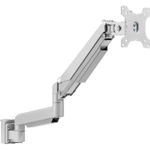 InLine® Slatwall Lifter Monitorhalterung, silber 23183C