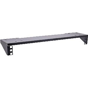 InLine® 19 Rack zur Untertisch-Montage, 1HE, schwarz 19105A