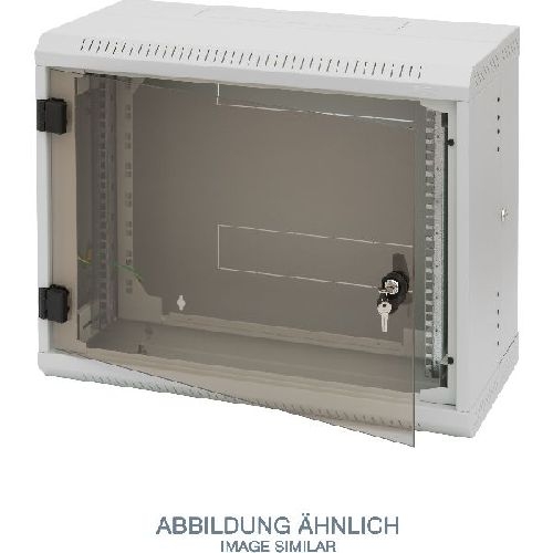 Triton RBA-06-AD2-CAX-A1 19 Wandschrank 6HE, 600x295mm, zweiteilig, grau 01906N