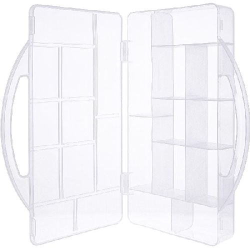 InLine® Kleinteilebox, 11 Fächer, Abmessungen: 271x186x40mm, transparent 43009N